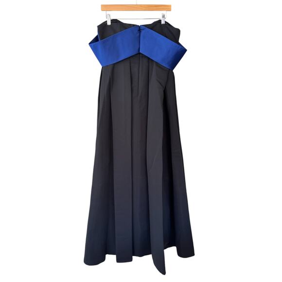 Sachin + Babi Kelli Strapless Gown Maxi Dress Black Blue‎ Size 10 NWT - Picture 4 of 11